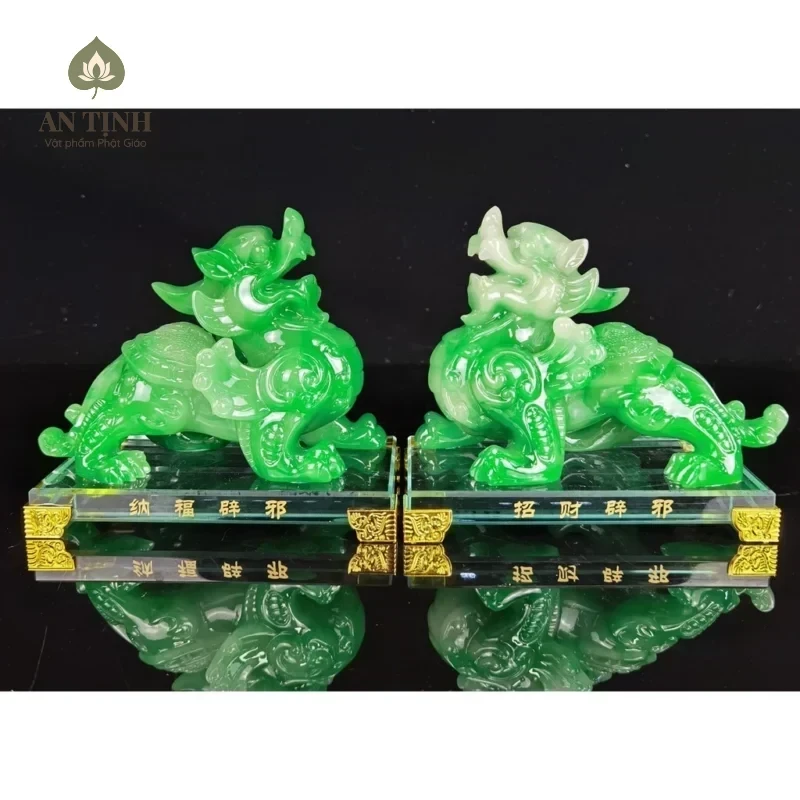 Tỳ Hưu màu xanh lá cây