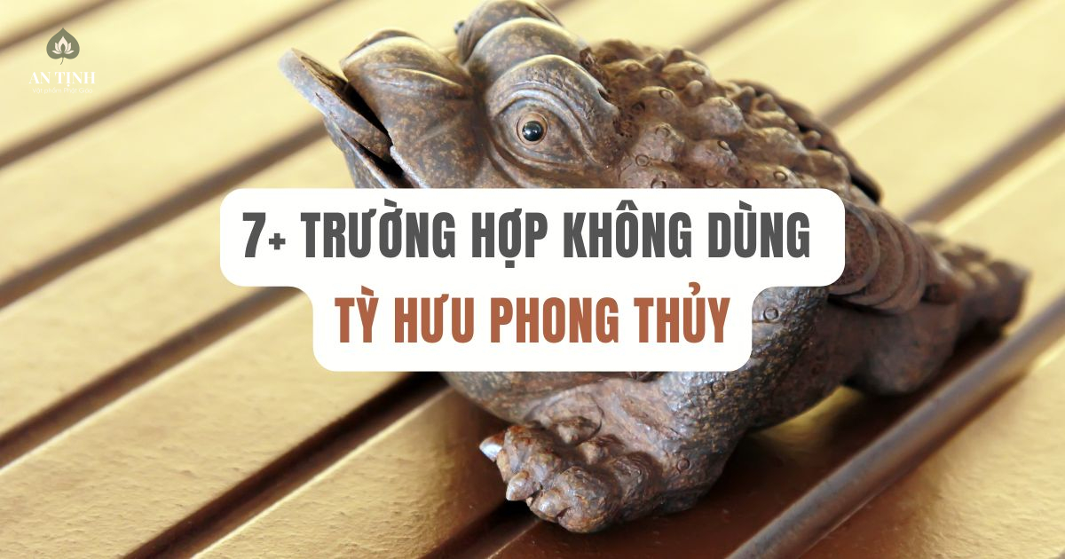 trường hợp không dùng tỳ hưu phong thủy