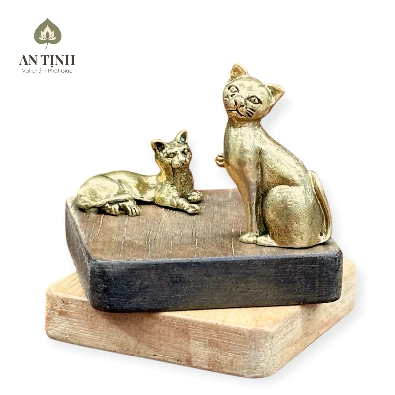 Tượng mèo phong thủy