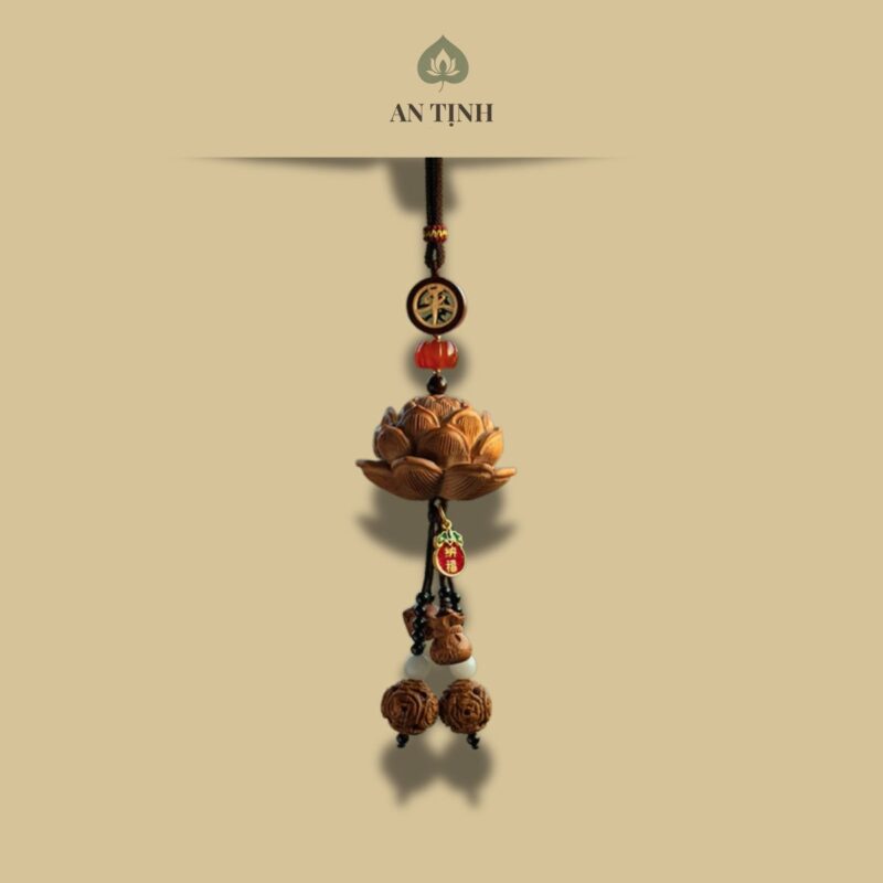 Khánh Treo Xe Hoa Sen Gỗ Hoàng Dương