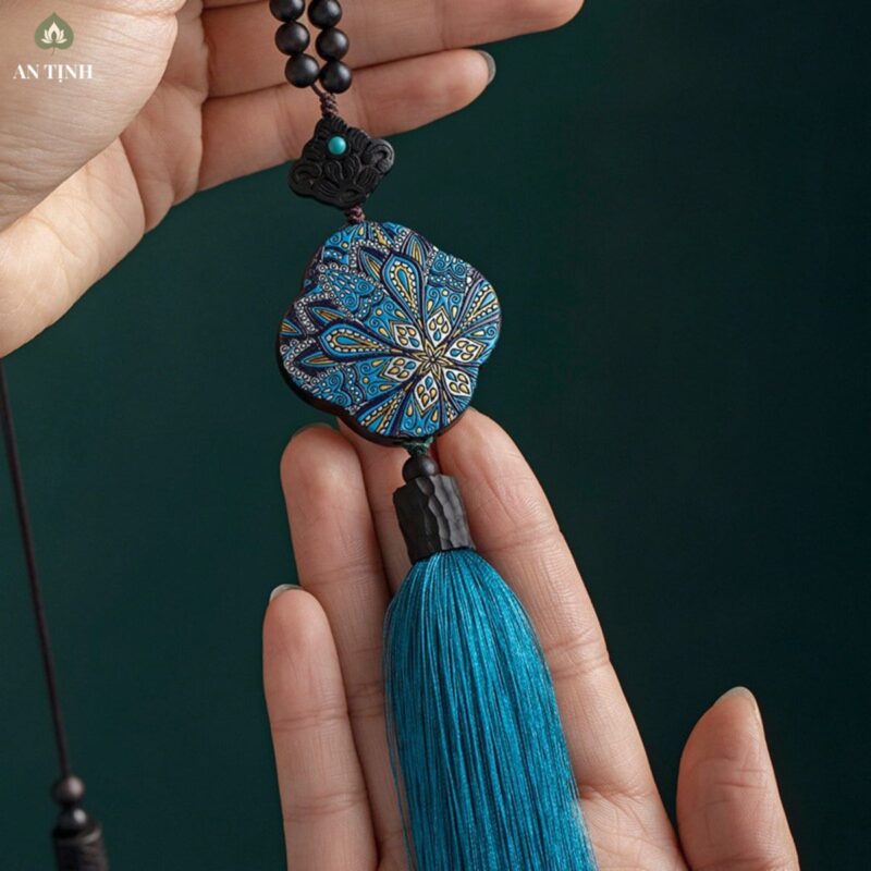 Khánh Treo Xe Mây Tường Vân Cỏ Bốn Lá