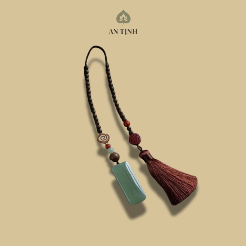 Khánh Treo Xe Sapphire Xanh Bình An Vô Sự