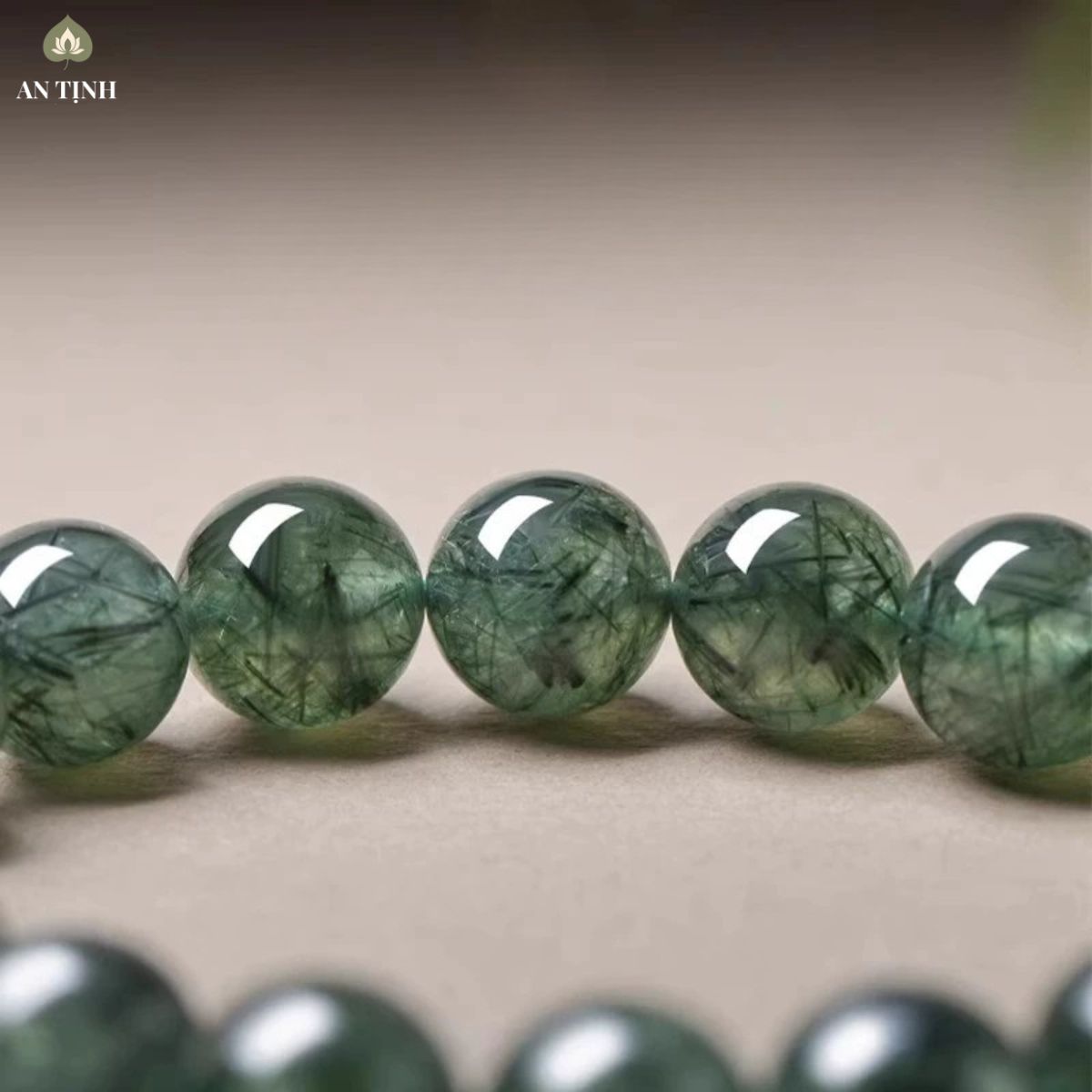 Vòng Tay Thạch Anh Tóc Xanh