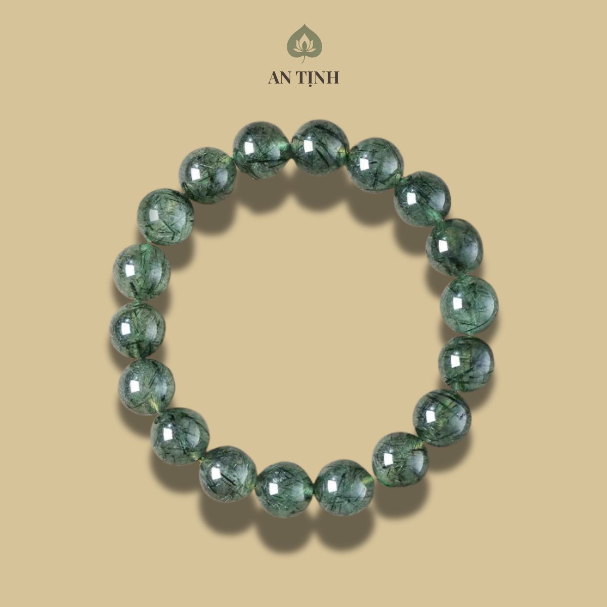Vòng Tay Thạch Anh Tóc Xanh