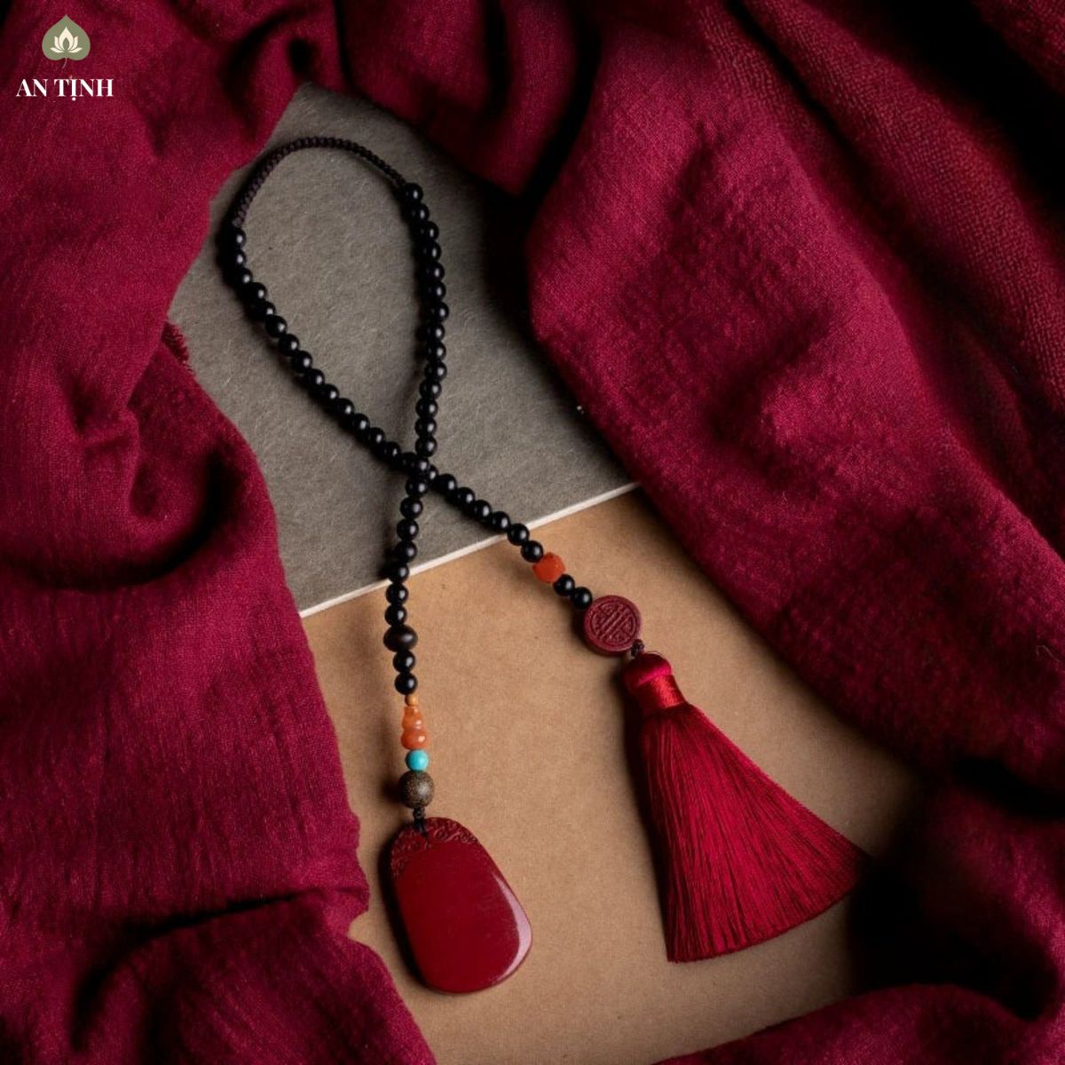 Khánh Treo Xe Tử Sa Phối Gỗ Đàn Hương