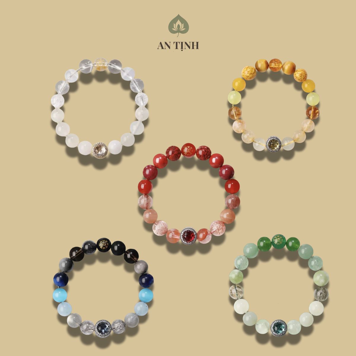 Vòng Tay Ngũ Hành Bảo Châu