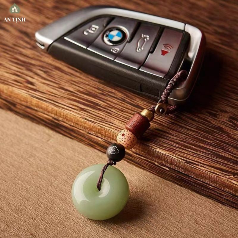 Móc Khóa Bình An Phối Hạt Bồ Đề 