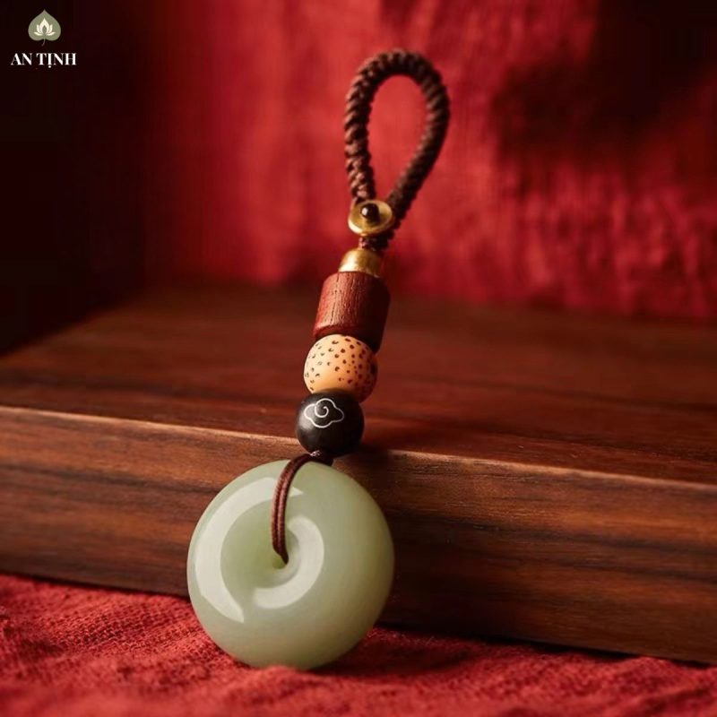 Móc Khóa Bình An Phối Hạt Bồ Đề 