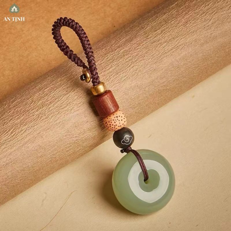 Móc Khóa Bình An Phối Hạt Bồ Đề 