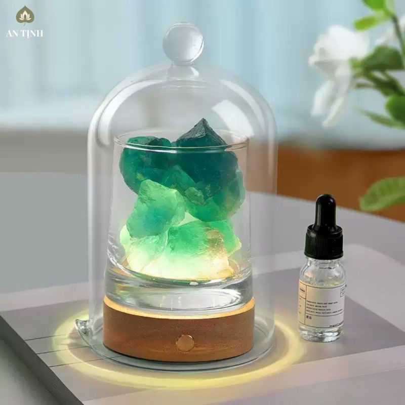 Đèn Đá Khuếch Tán Tinh Dầu Không Lửa